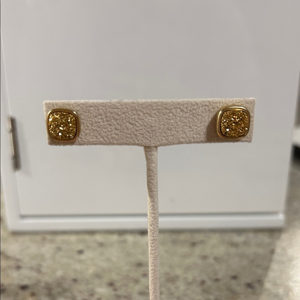 Gold Stud Earrings